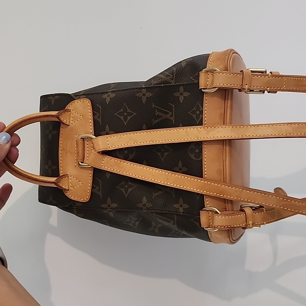 Louis Vuitton Vintage Montsouris Backpack Monogram Canvas PM - Picture 4 of 7